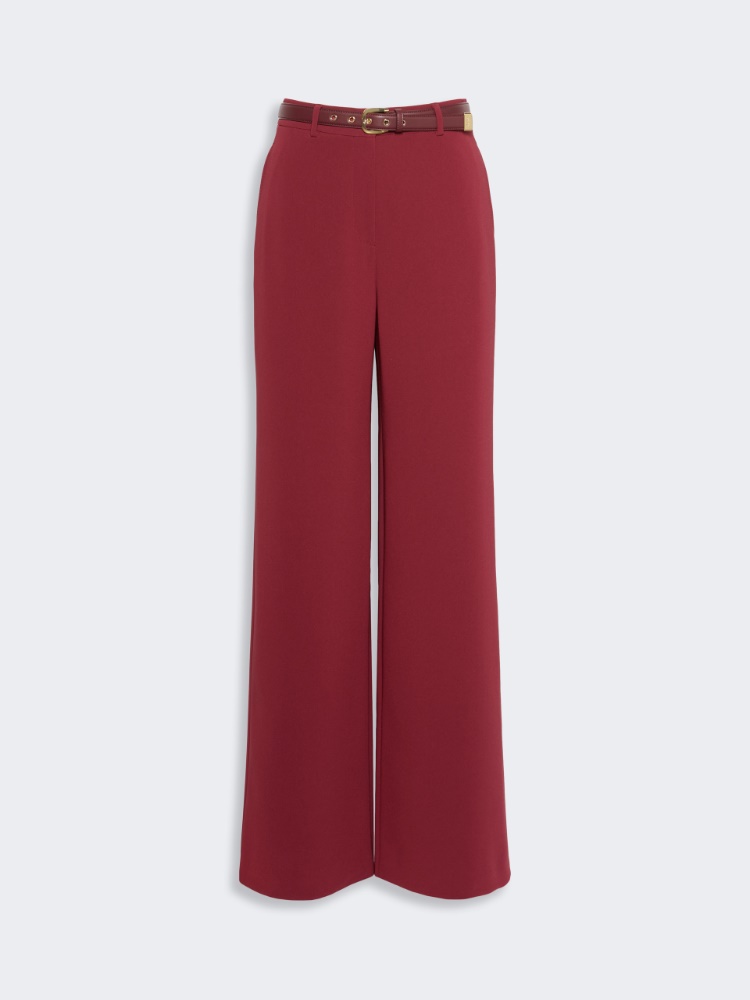 Wide-fit cady trousers - RUBY