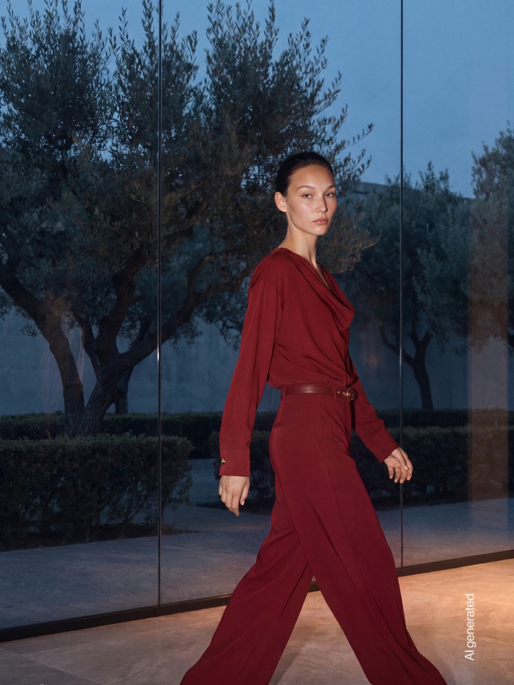 Wide-fit cady trousers + RUBY - Max Mara