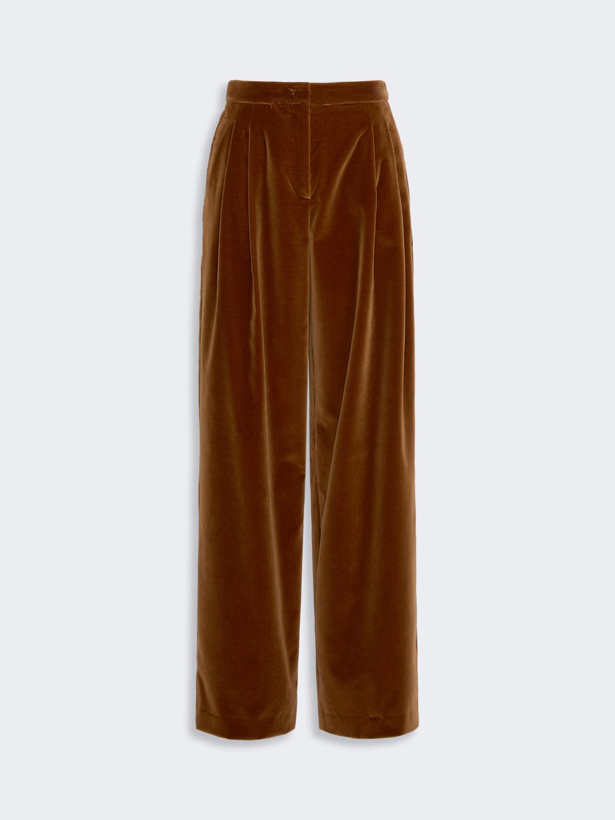Hose aus glattem Baumwollsamt - TABACK - Max Mara - 4