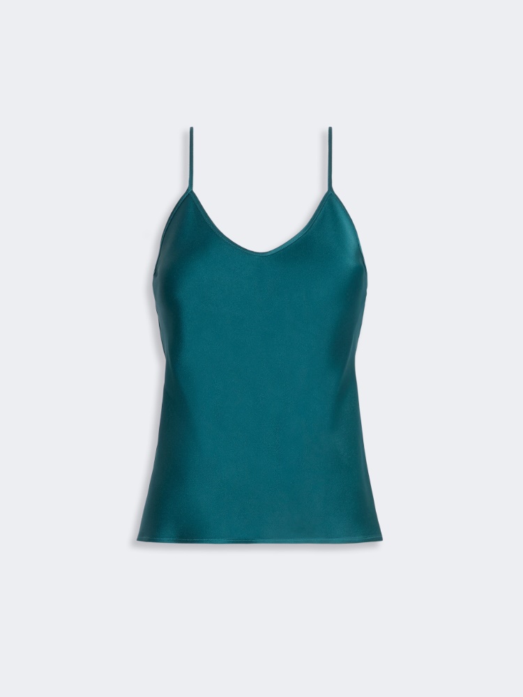 Envers satin camisole top - OIL