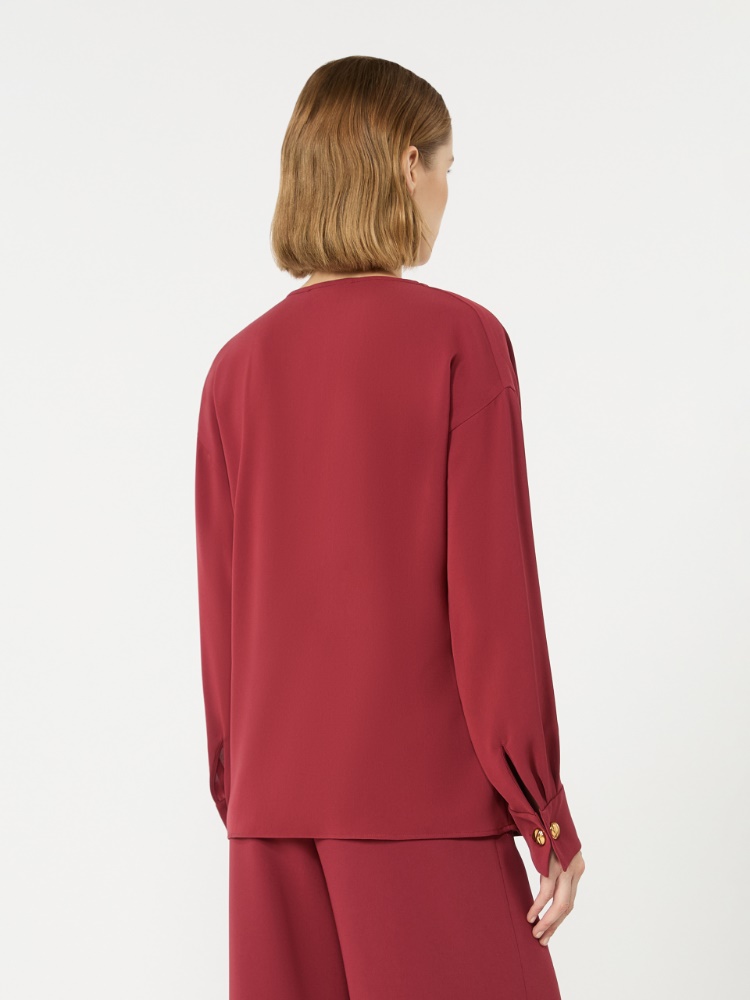 Lightweight technical cady blouse - RUBY - 3