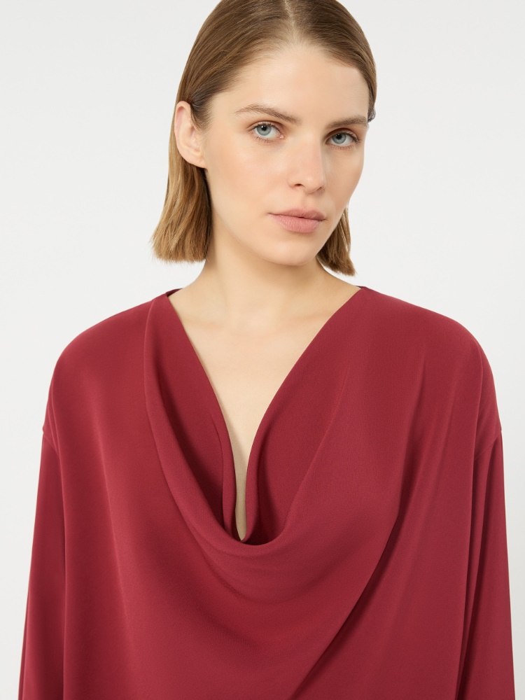 Lightweight technical cady blouse - RUBY - 4