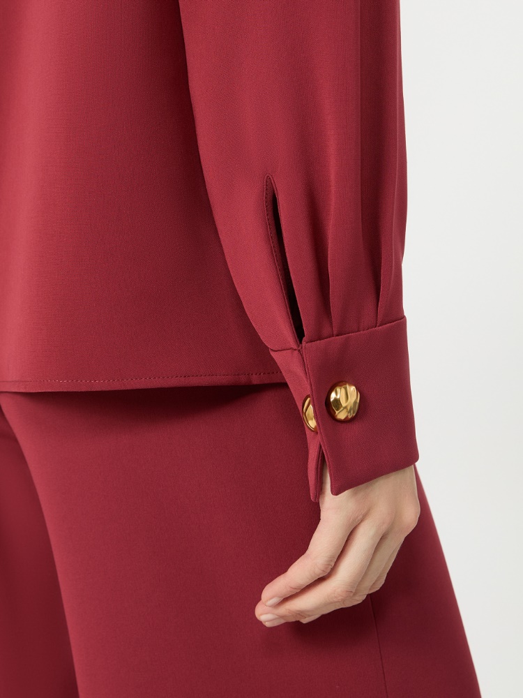 Lightweight technical cady blouse - RUBY - 5