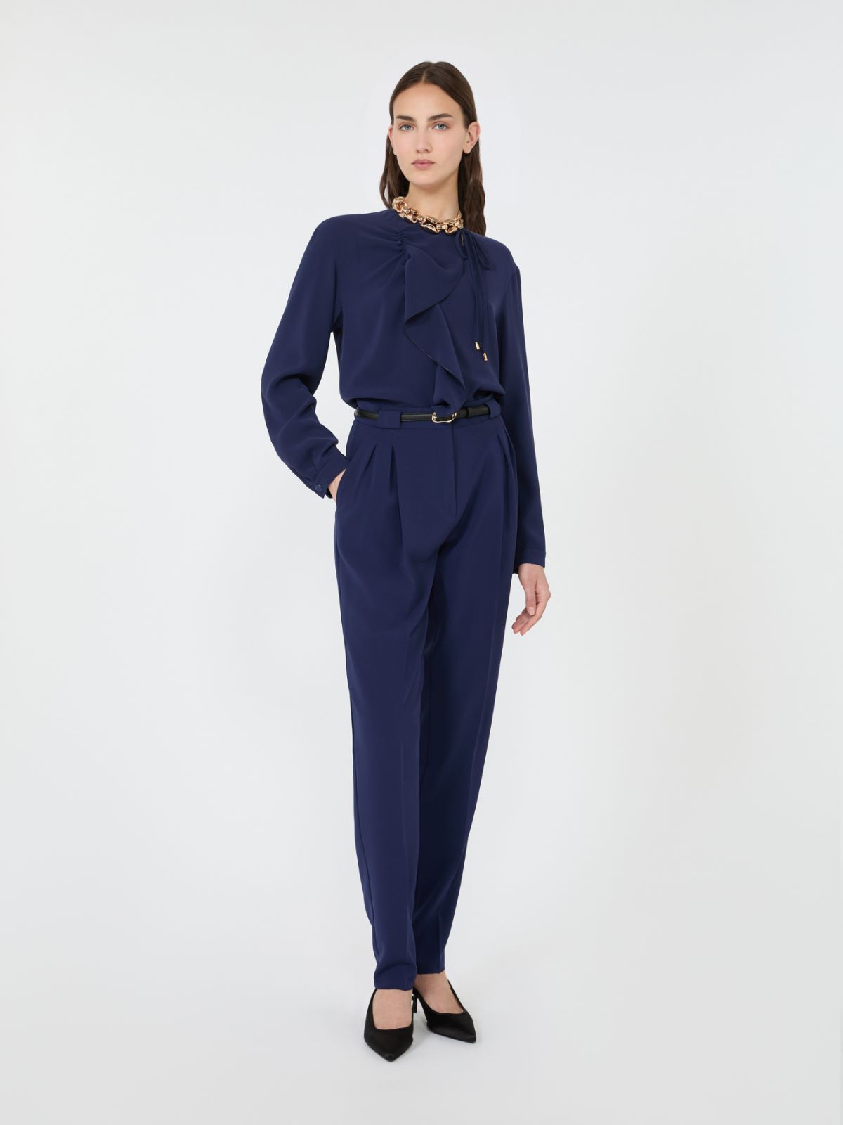Cady blouse - NAVY - Max Mara