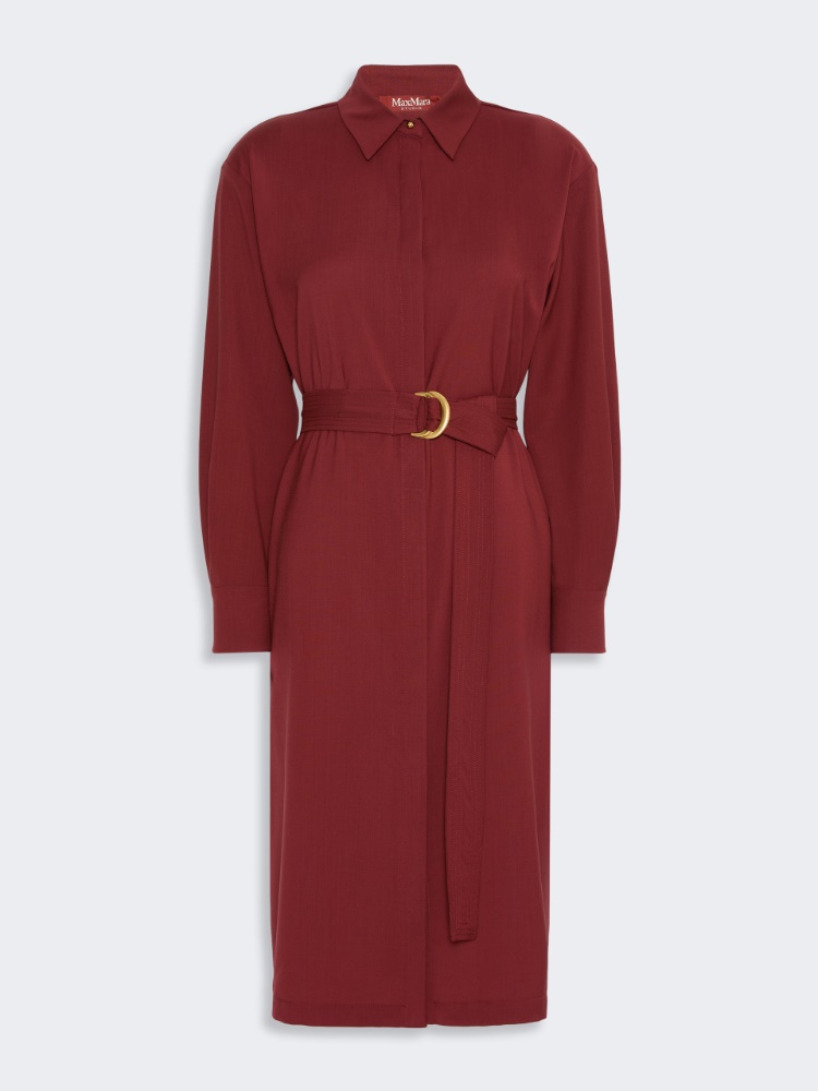 Woollen cloth shirt dress - RUBY - Max Mara - 6