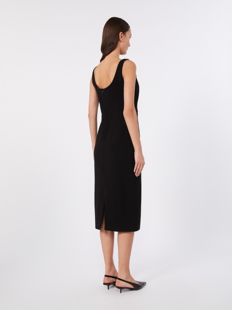Technical cady princess dress - BLACK - 3