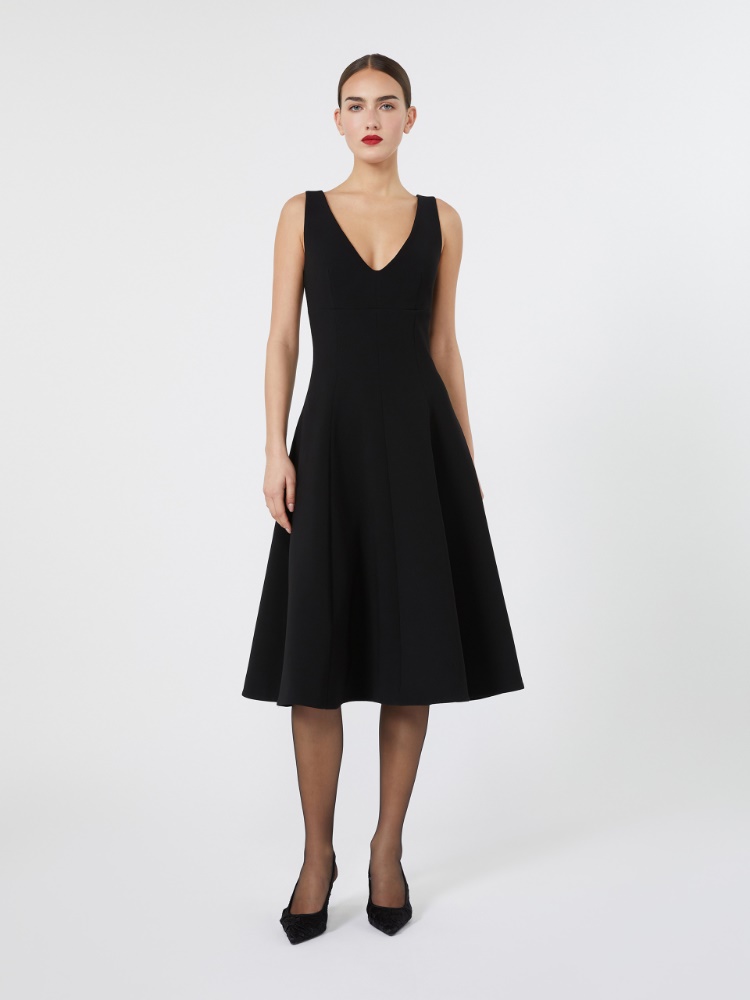 Cady dress with circle skirt - BLACK - Max Mara - 2