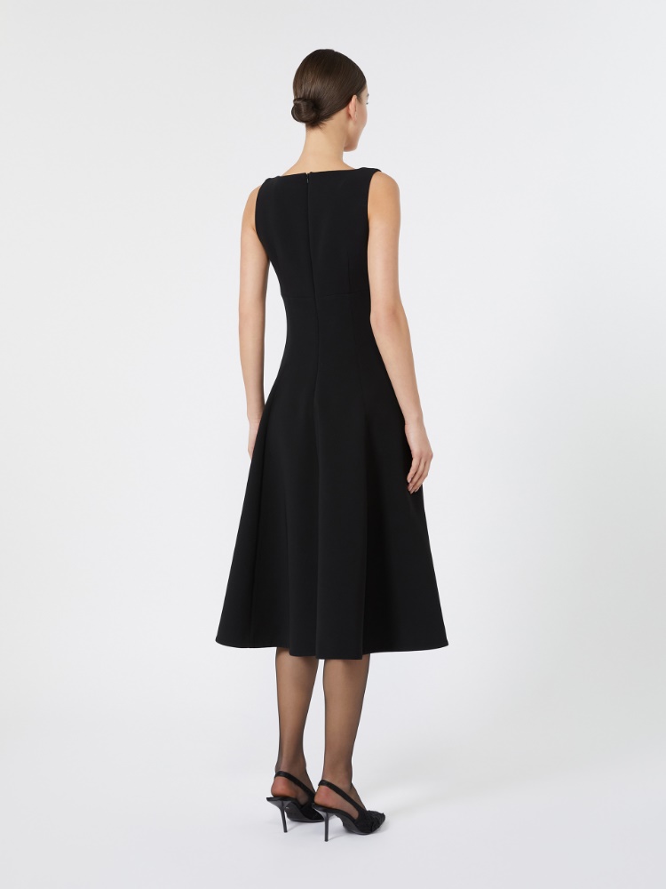 Cady dress with circle skirt - BLACK - Max Mara - 3