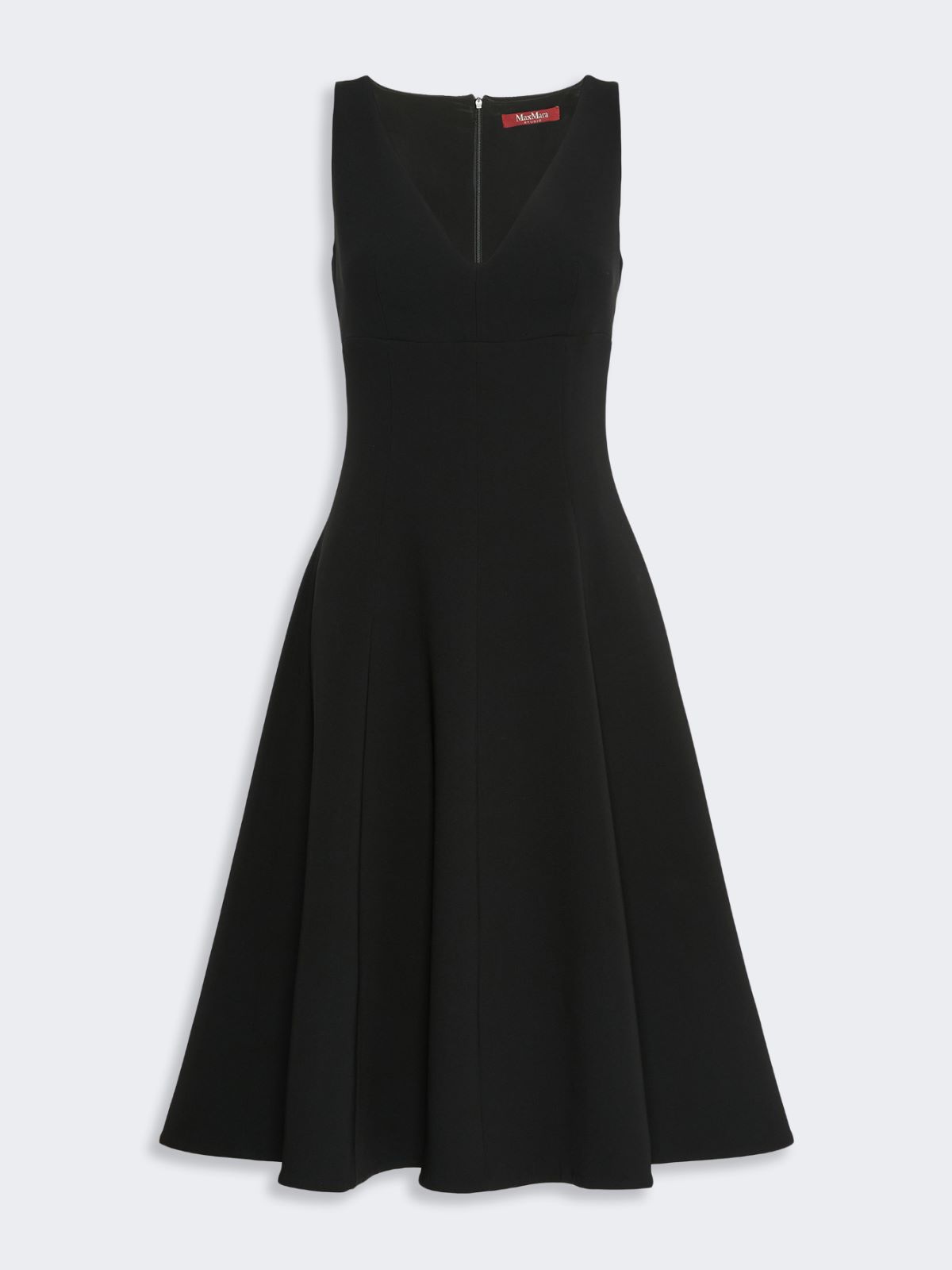 Cady dress with circle skirt - BLACK - Max Mara - 5
