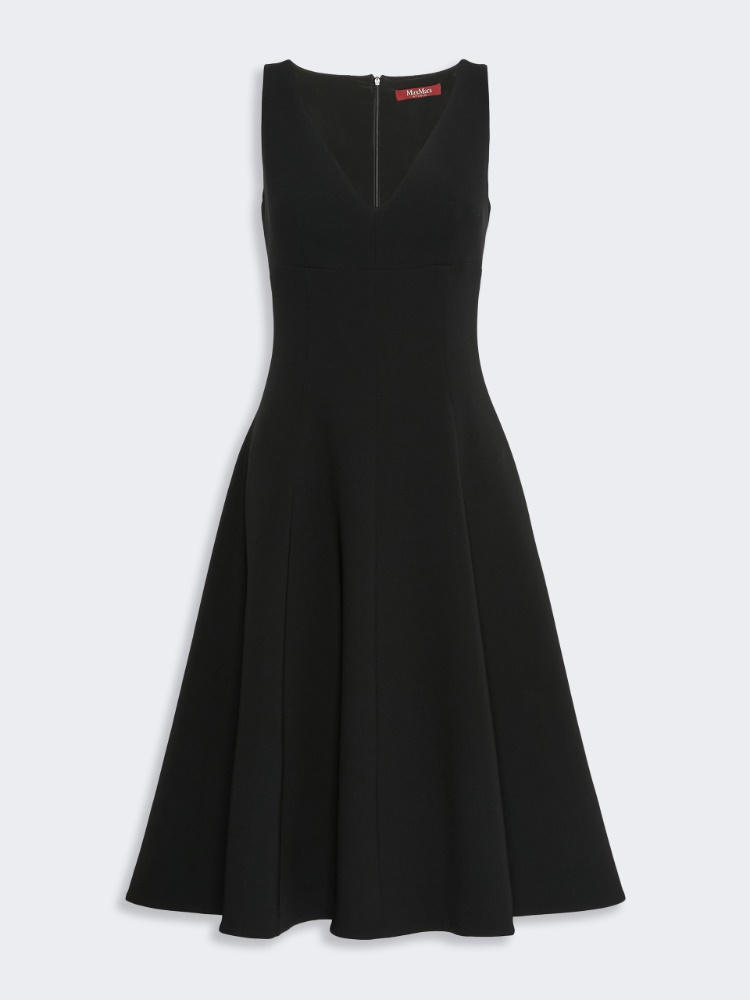 Cady dress with circle skirt - BLACK - Max Mara - 5