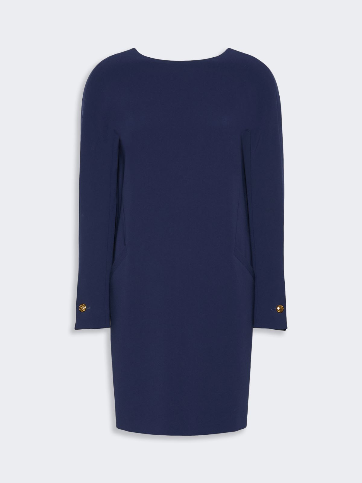 [フロンダ] トリアセテート キャディ ドレス - NAVY - Max Mara - 5
