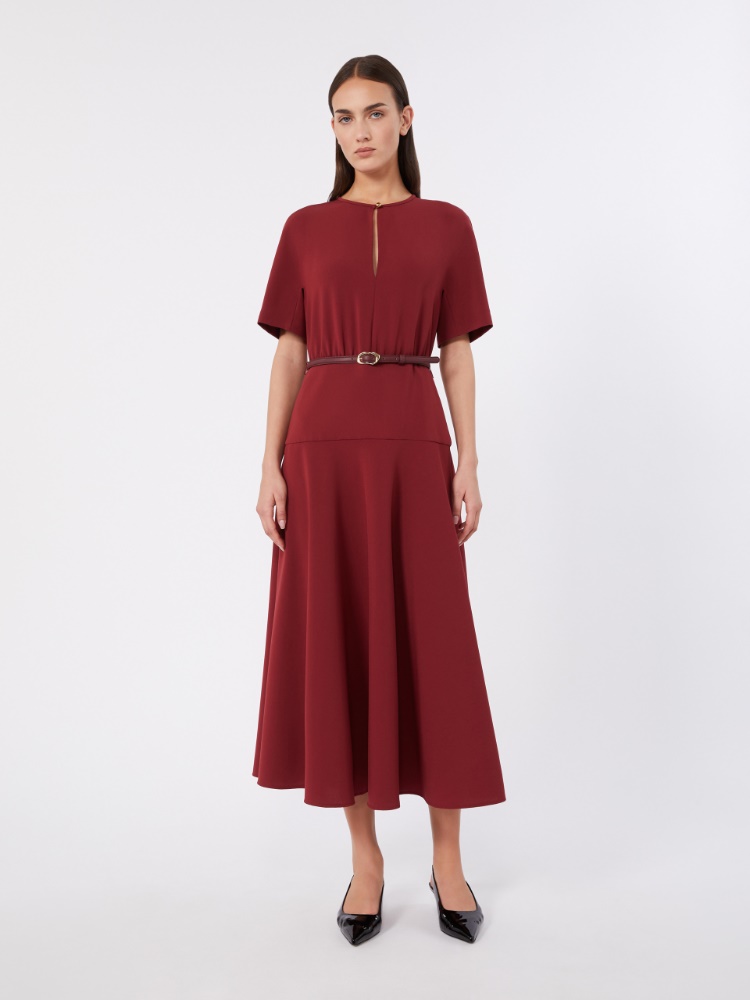 Langes Kleid aus Cady