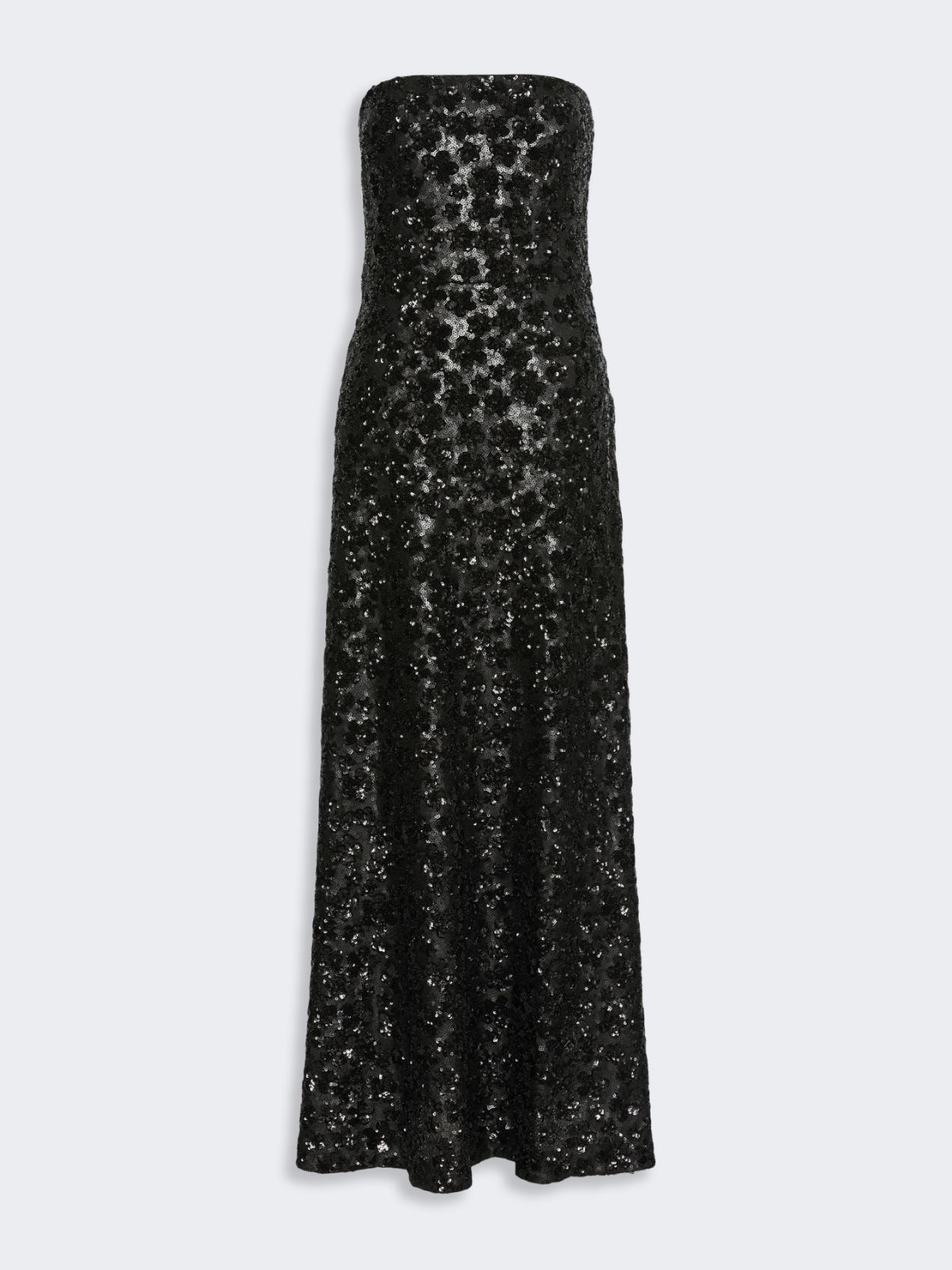 Robe bustier en tulle brodé et sequins - NOIR - Max Mara - 5