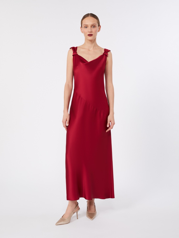 Envers satin slip dress - RUBY - 2