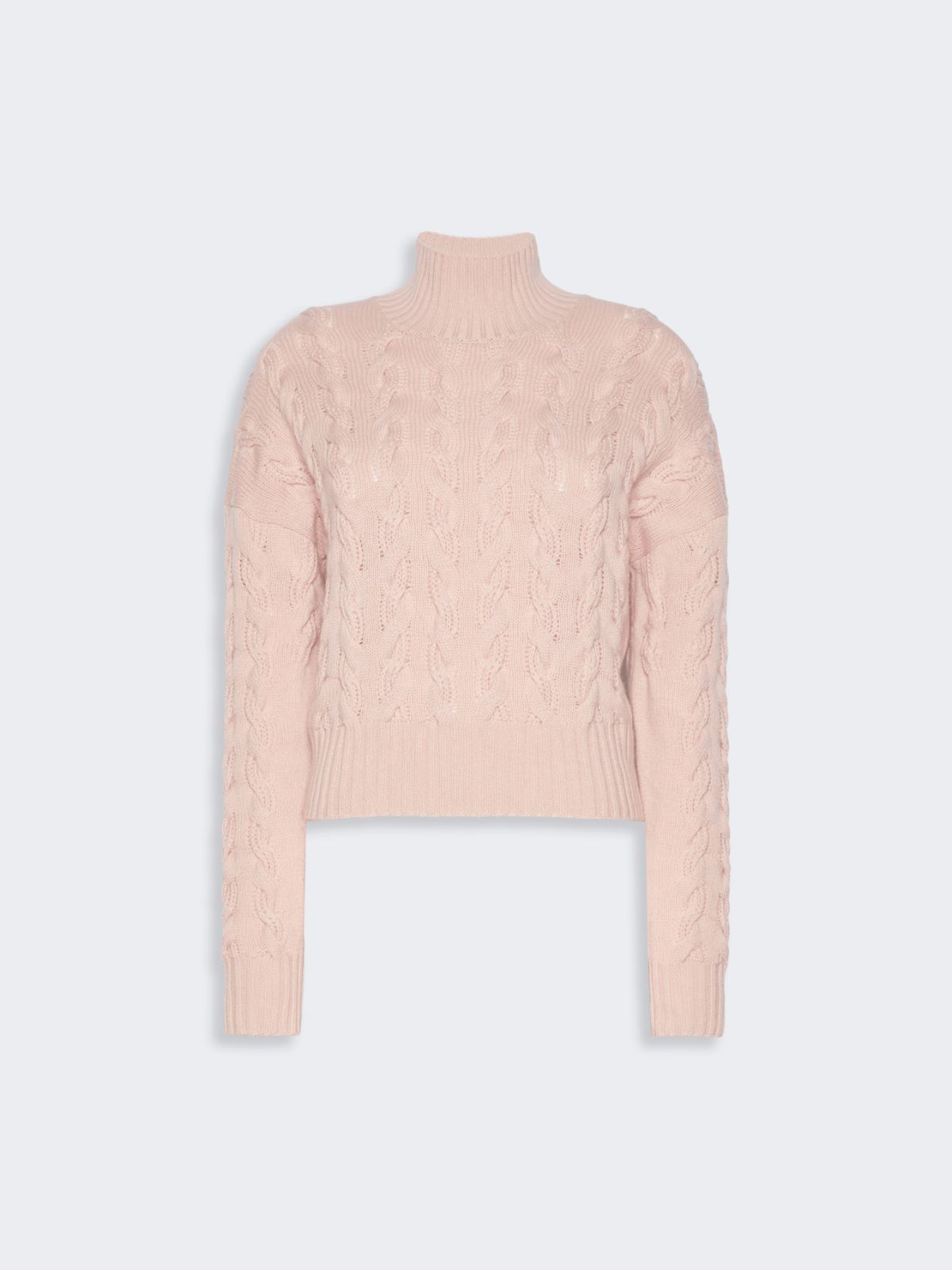 Comfortable wool and cashmere sweater - PINK - Max Mara - 6