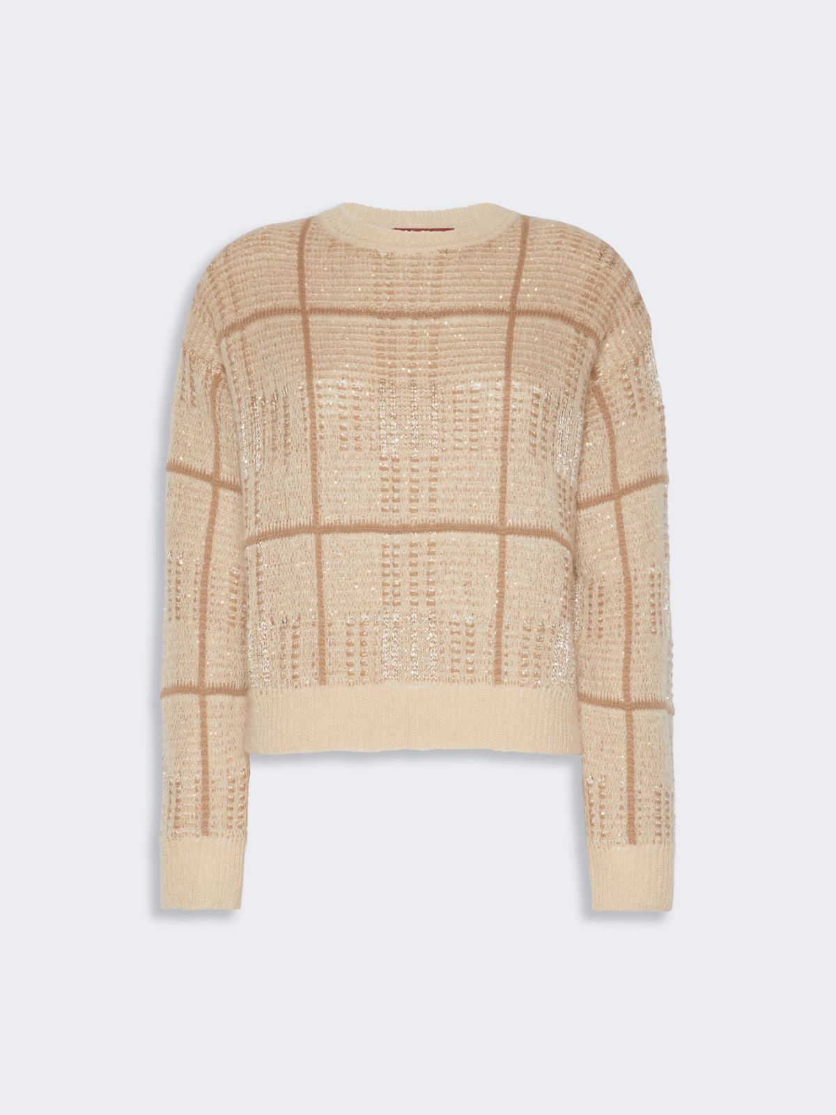 Boxy-fit wool, mohair and cashmere sweater - ECRU - Max Mara - 5