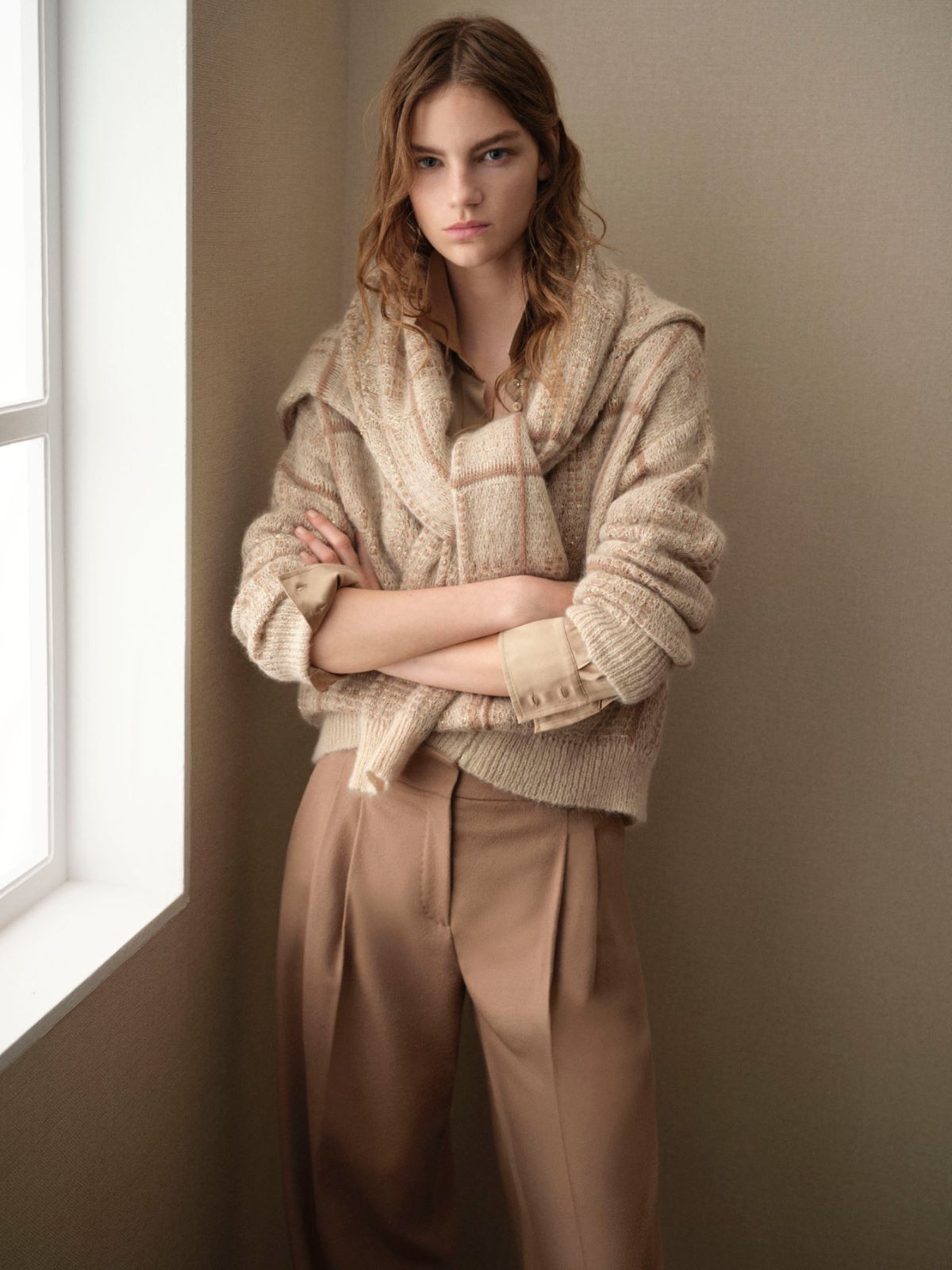 Jersey boxy de lana, mohair y cachemira + CRUDO - Max Mara