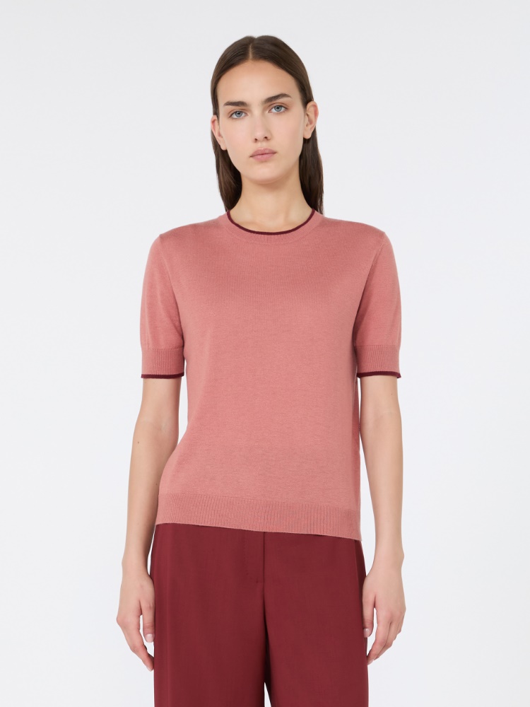 Wool and silk yarn sweater - FARD - 2