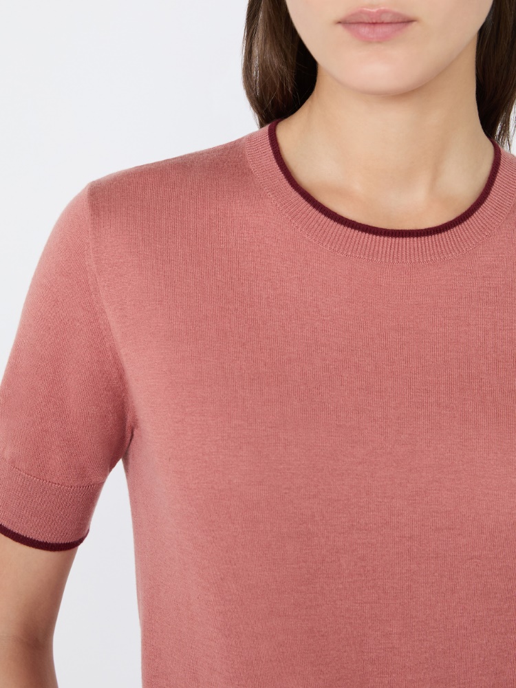 Wool and silk yarn sweater - FARD - 4