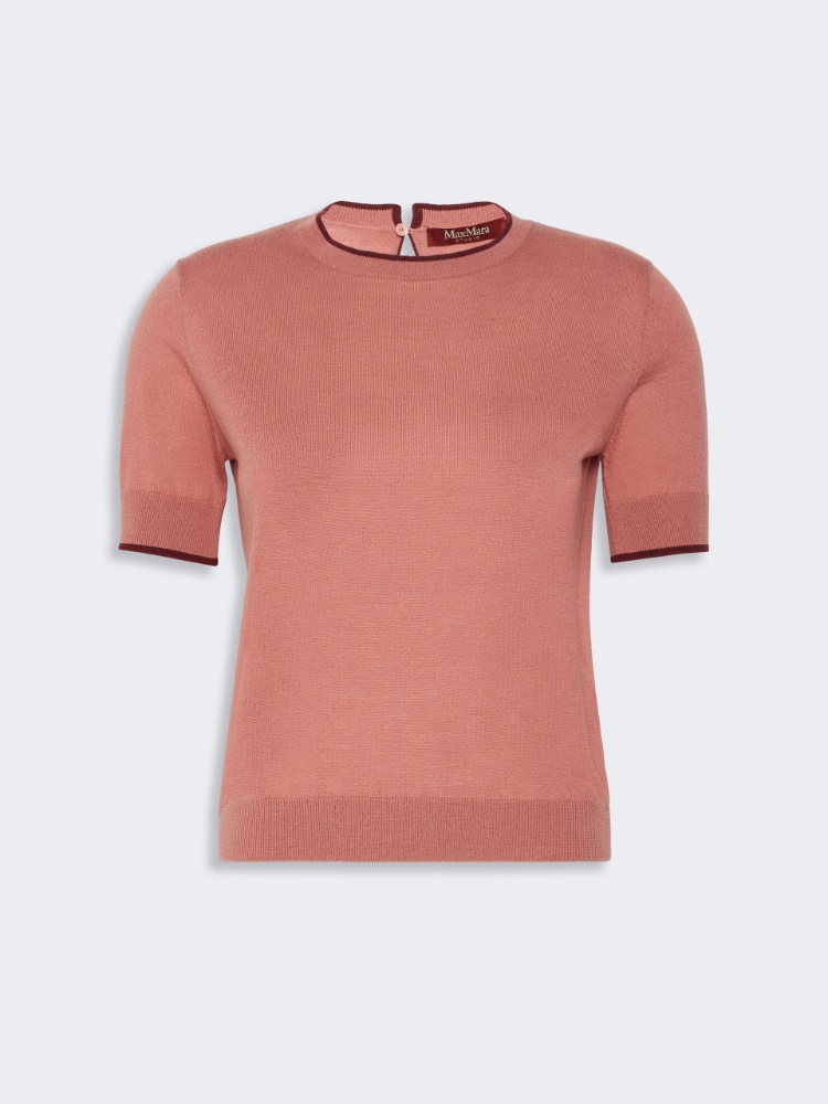 Wool and silk yarn sweater - FARD - 5