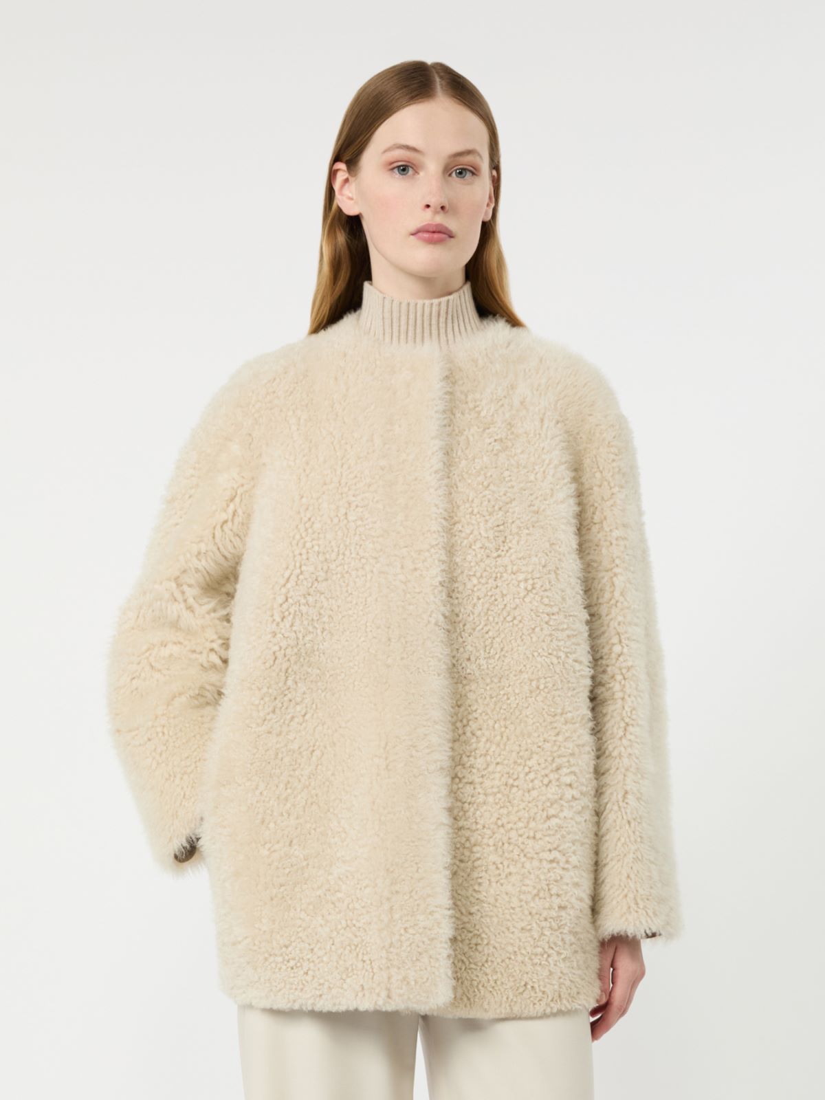 Sheepskin coat - ALBINO - Max Mara - 2