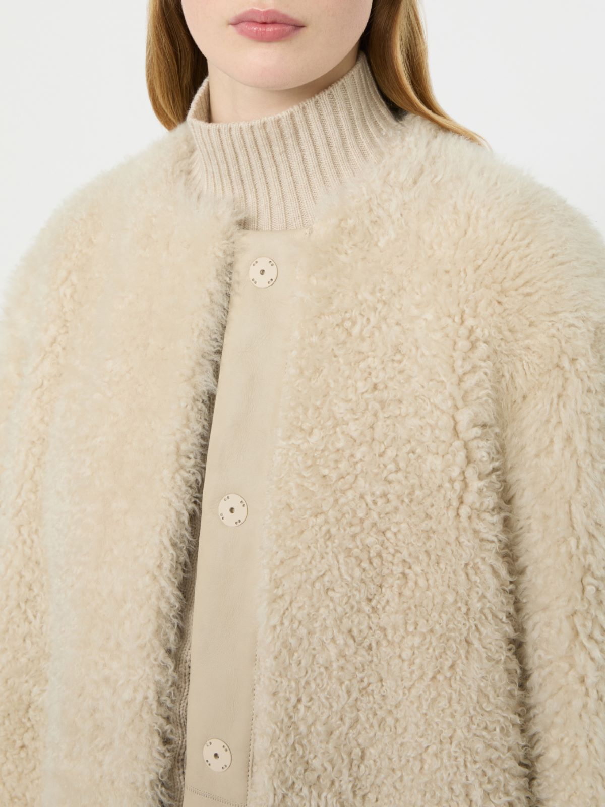 Sheepskin coat - ALBINO - Max Mara - 5