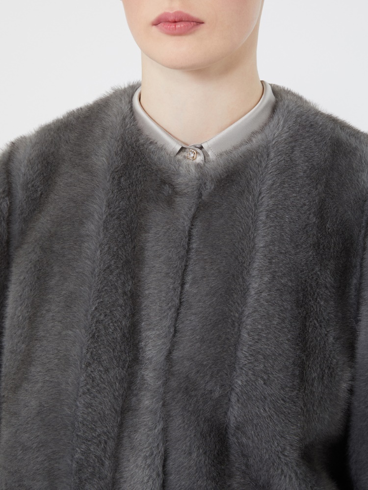 [パルキ] エコファー ジャケット - LIGHT GREY - マックスマーラ公式サイト - 4