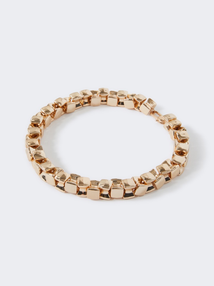 Metal choker necklace - GOLD - Max Mara - 2