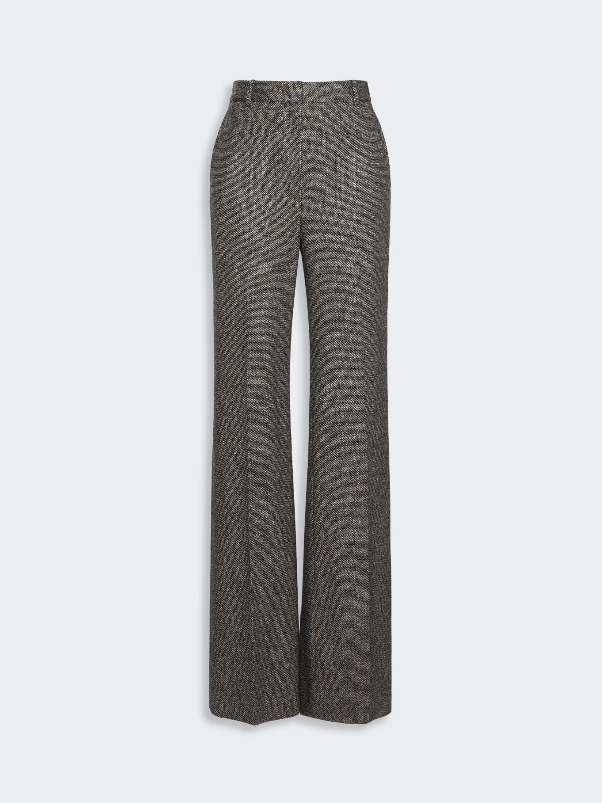 Flared jacquard jersey trousers - CAMEL - Max Mara - 4