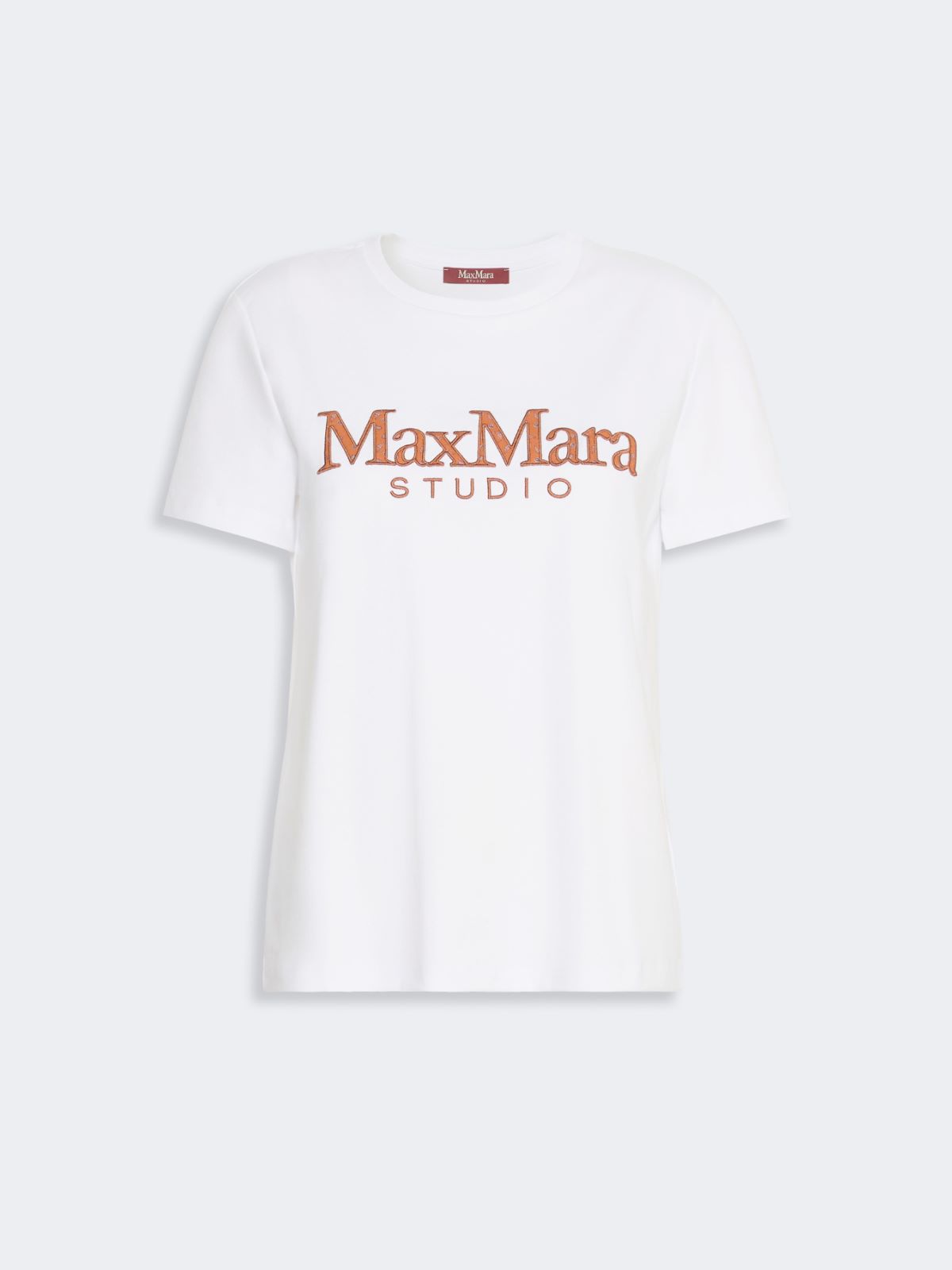 [クイエート] ピュア コットン ジャージー Tシャツ - WHITE - Max Mara - 6