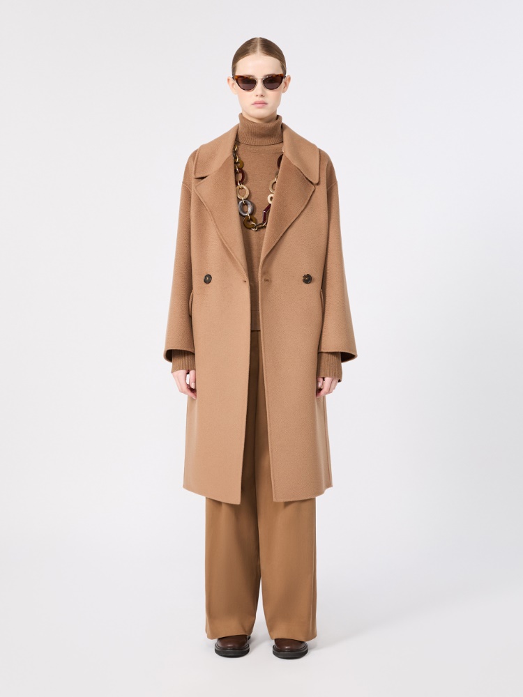 브루노 버진울 코트 - CAMEL - Max Mara