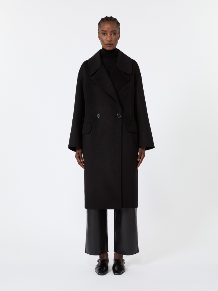 브루노 버진울 코트 - BLACK - Max Mara - 2