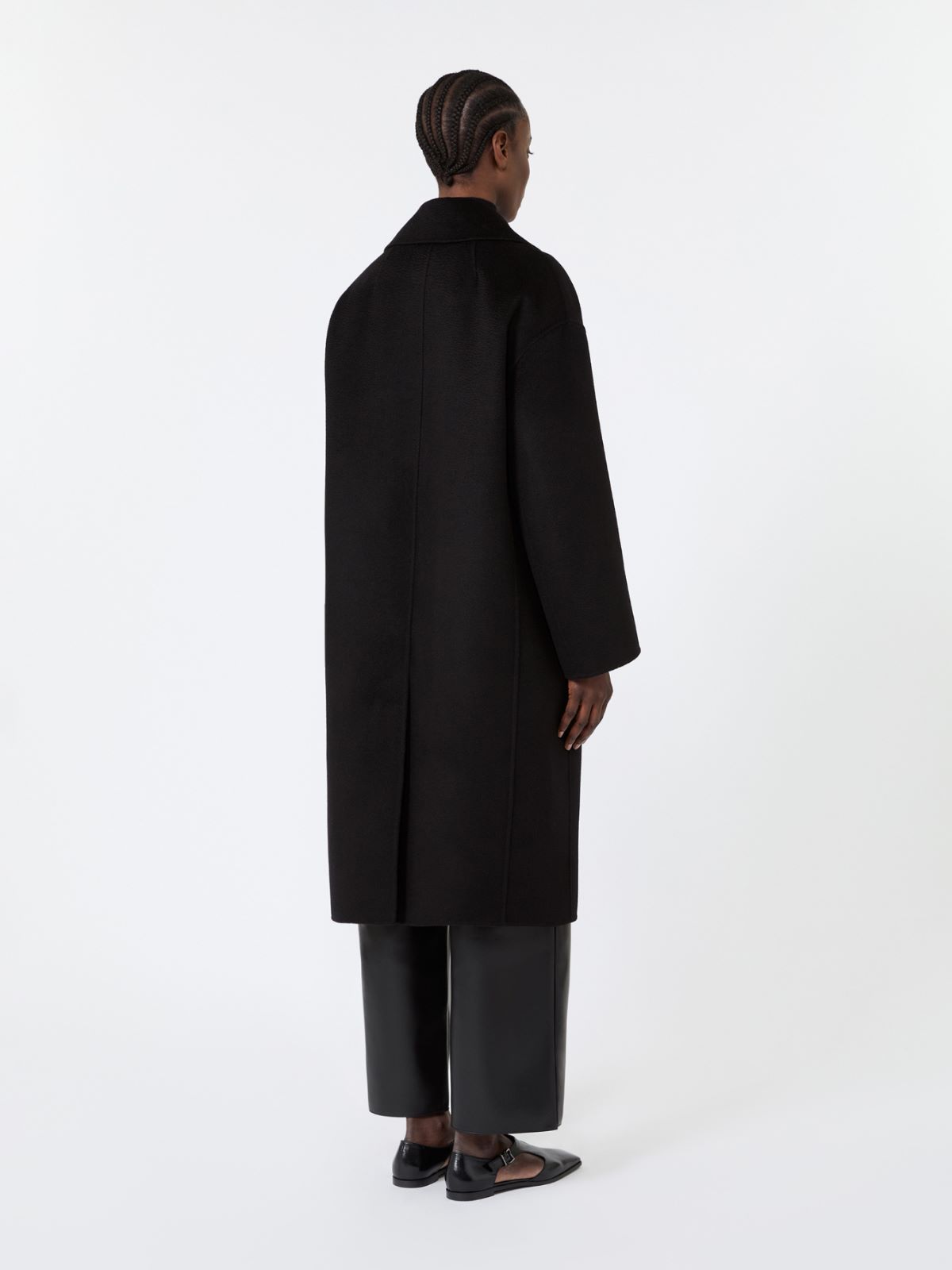 브루노 버진울 코트 - BLACK - Max Mara - 3
