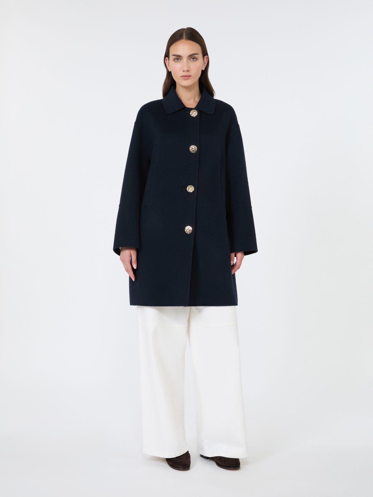 루나 버진울 코트 - MIDNIGHTBLUE - Max Mara - 2