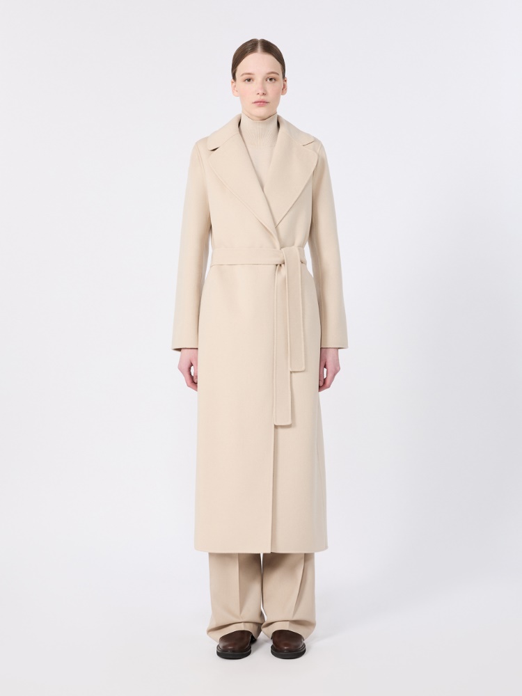 Wool broadcloth robe coat - ALBINO - Max Mara - 2