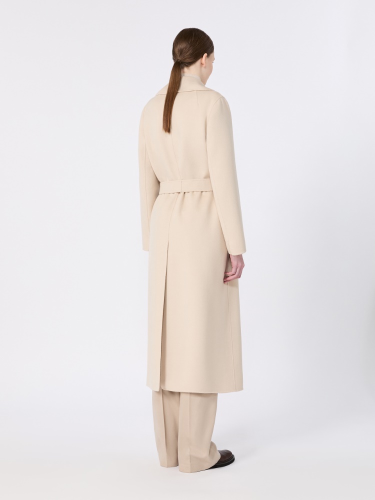 Wool broadcloth robe coat - ALBINO - Max Mara - 3