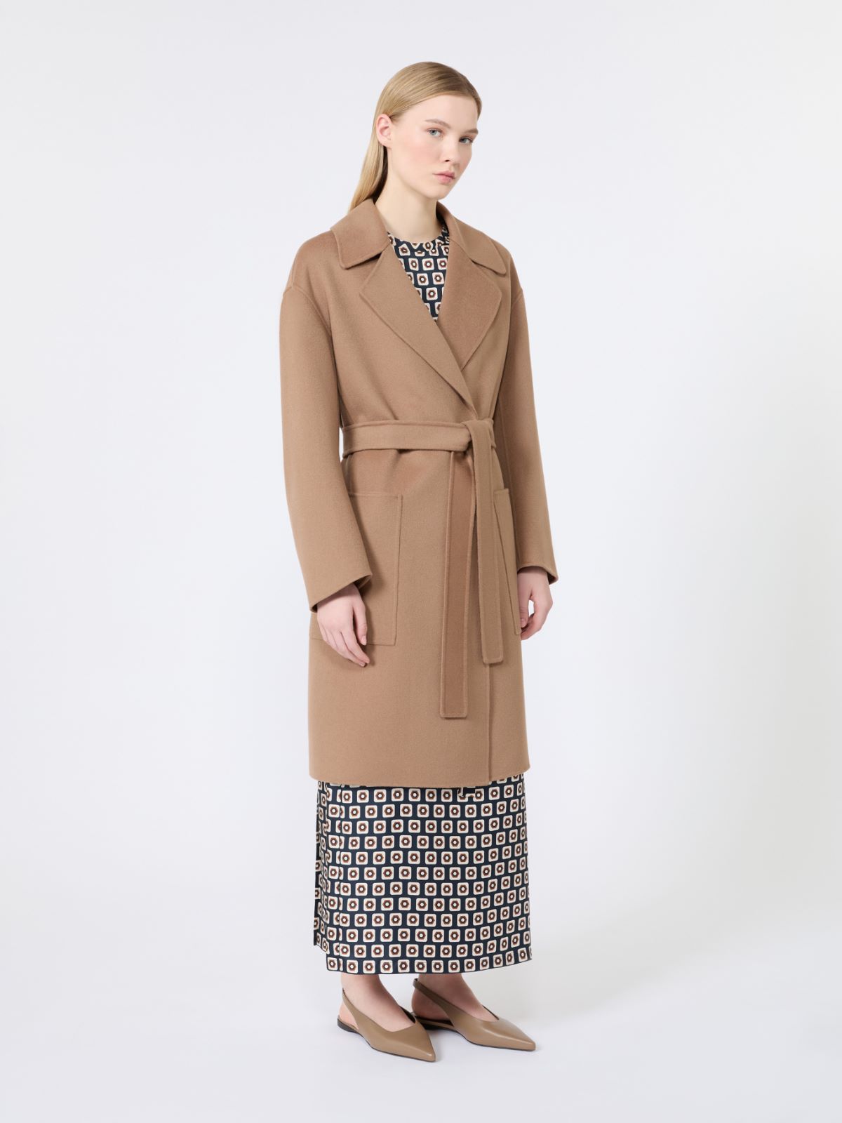 벨로 버진울 코트 - CAMEL - Max Mara - 2