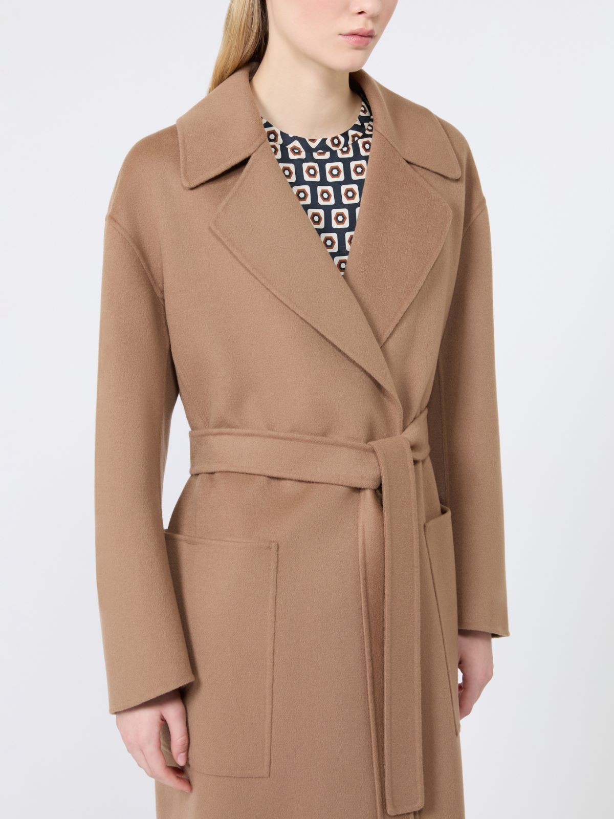 벨로 버진울 코트 - CAMEL - Max Mara - 4