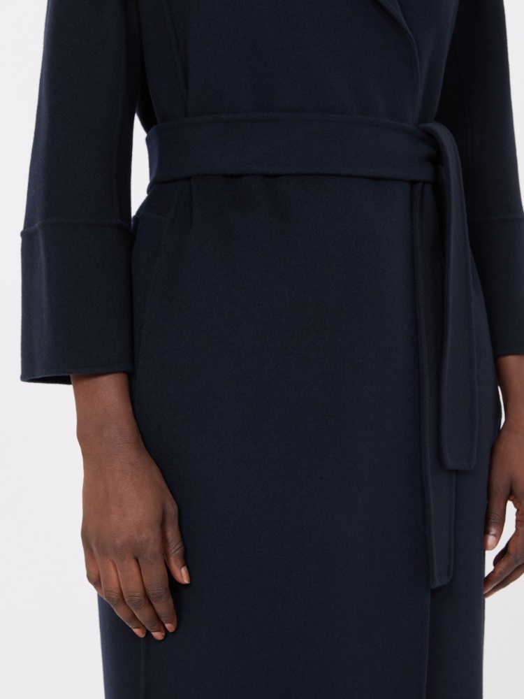 Short double-faced wool coat - MIDNIGHTBLUE - Max Mara - 5