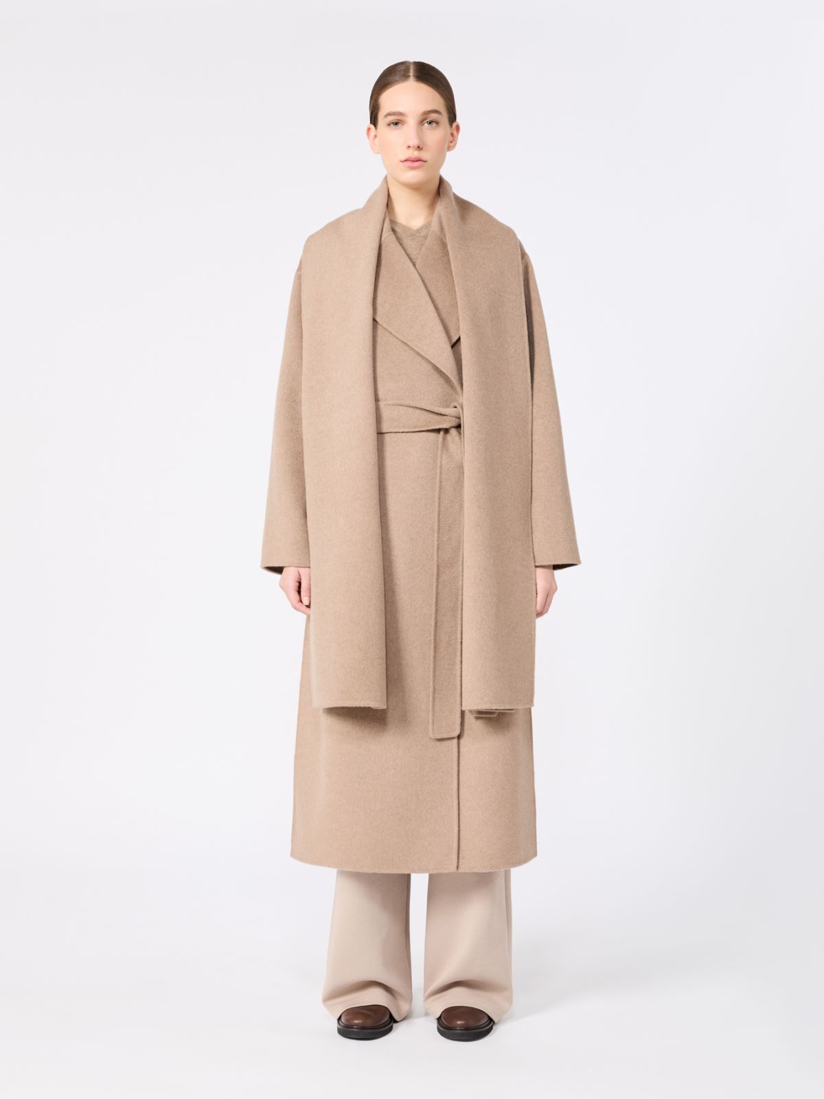 Double wool and cashmere robe coat - CLAY - Max Mara - 2