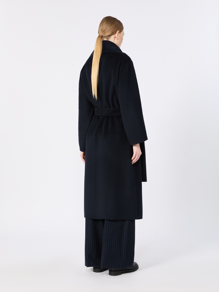 Double wool and cashmere robe coat - MIDNIGHTBLUE - Max Mara - 3