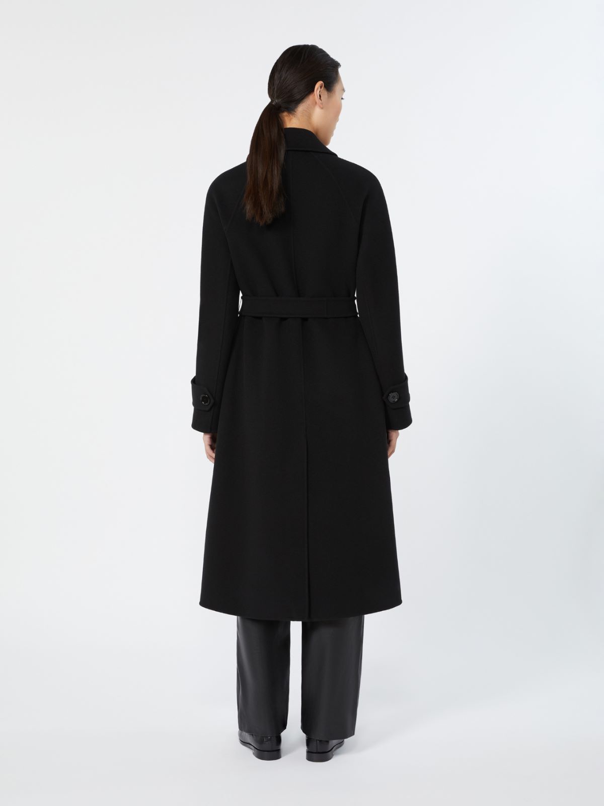 사만타 버진울 코트 - BLACK - Max Mara - 3