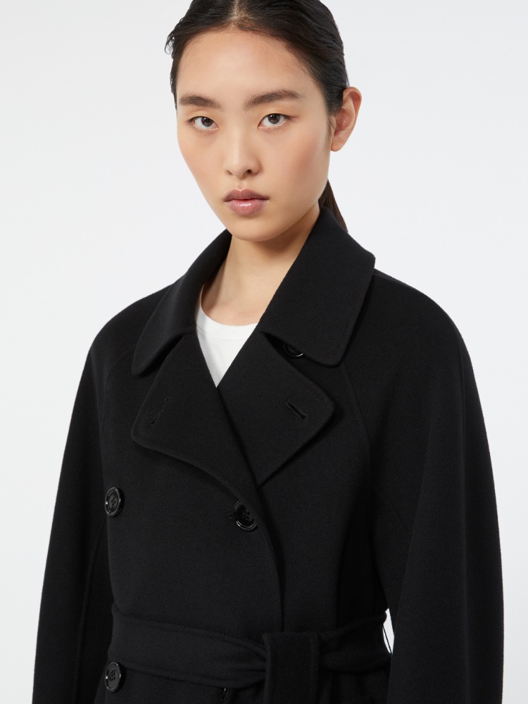 사만타 버진울 코트 - BLACK - Max Mara - 4