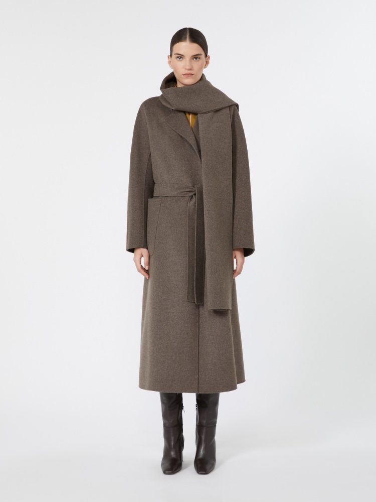Long double wool coat - MEDIUM GREY - Max Mara - 2