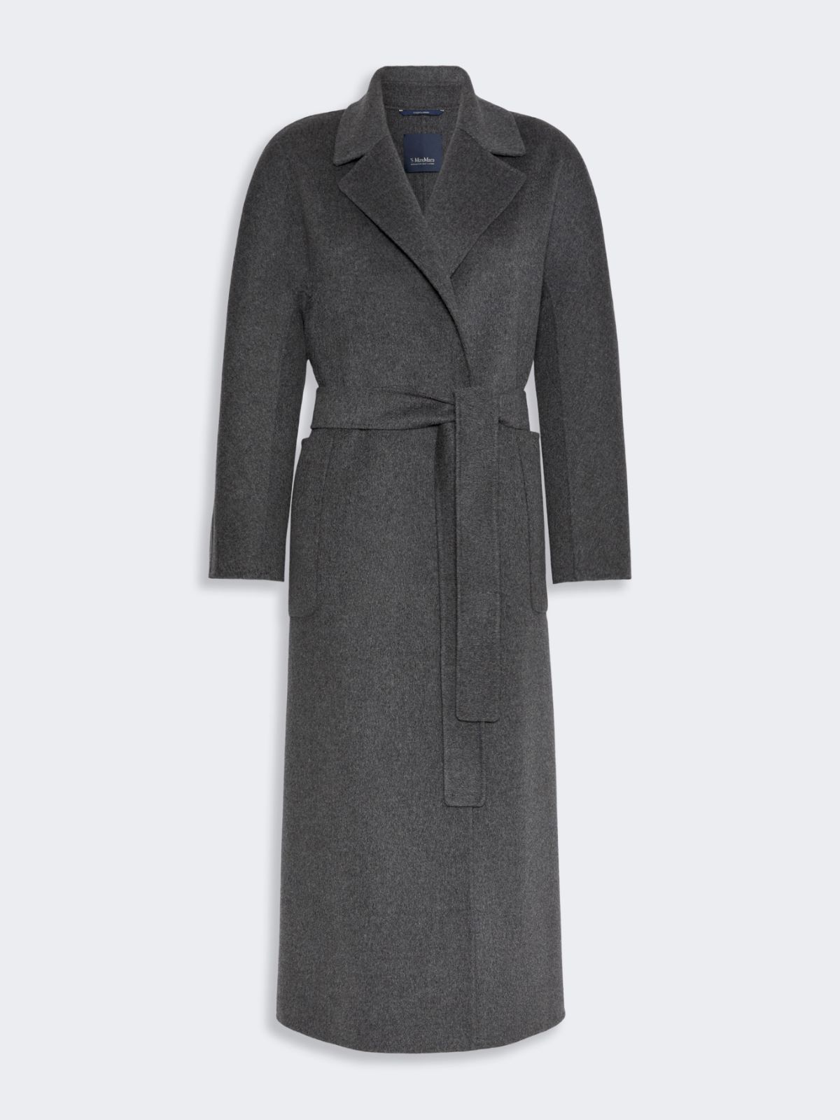 Long double wool coat - DARK GREY - Max Mara - 5