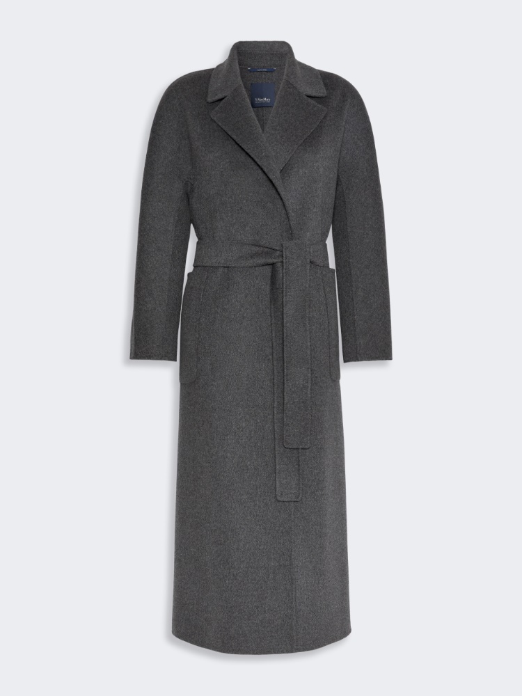 Long double wool coat - DARK GREY - Max Mara - 5