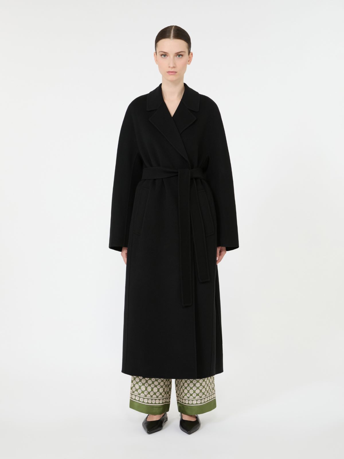 페넬로페 버진울 코트 - BLACK - Max Mara - 2