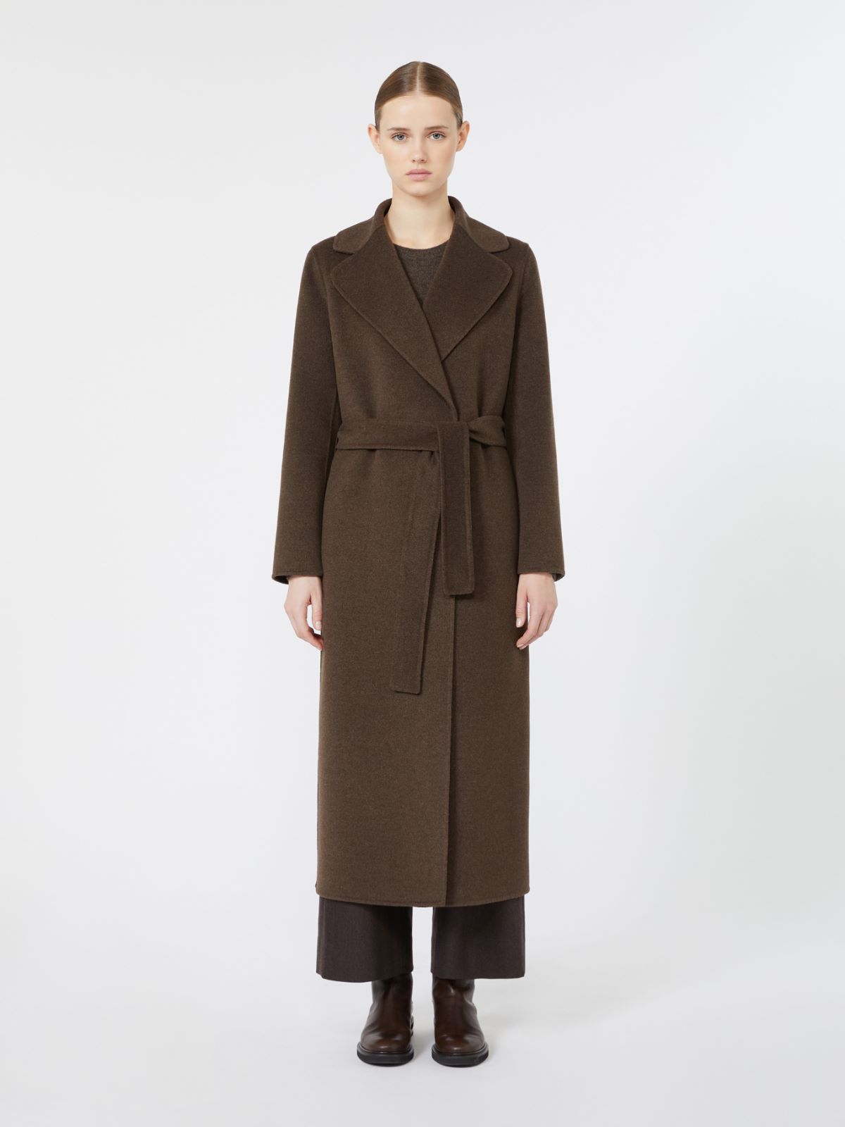 파체 버진울 코트 - BROWN - Max Mara - 2