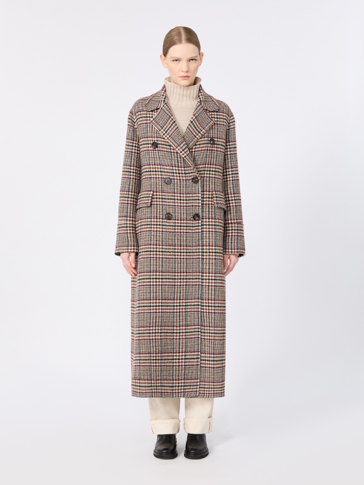 Chequered double wool coat - ULTRAMARINE - Max Mara - 2