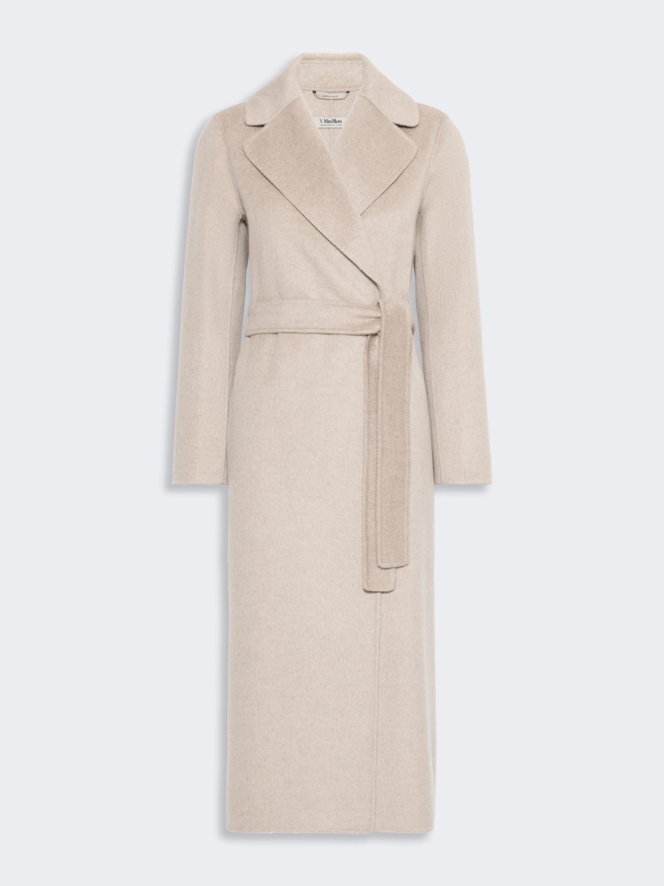 Mantel aus Woll-Kaschmir-Mischgewebe mit Gürtel - BEIGE - Max Mara - 6